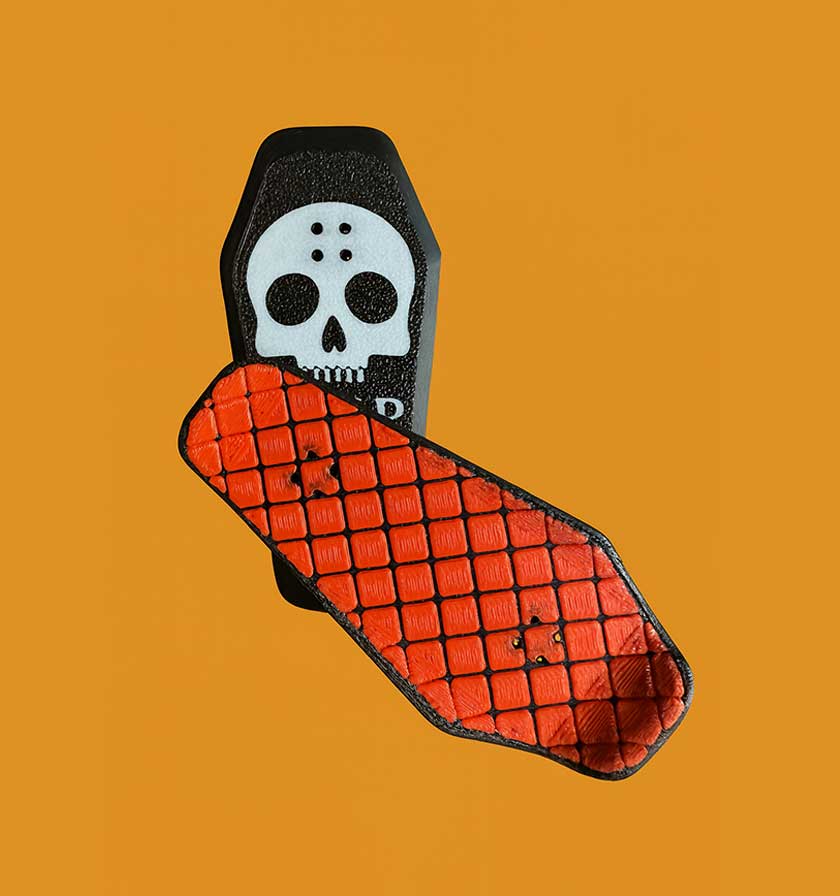 Orjinal KickFlip Kaykay Stres Kuru Kafa(Tabut)  Oyuncakları