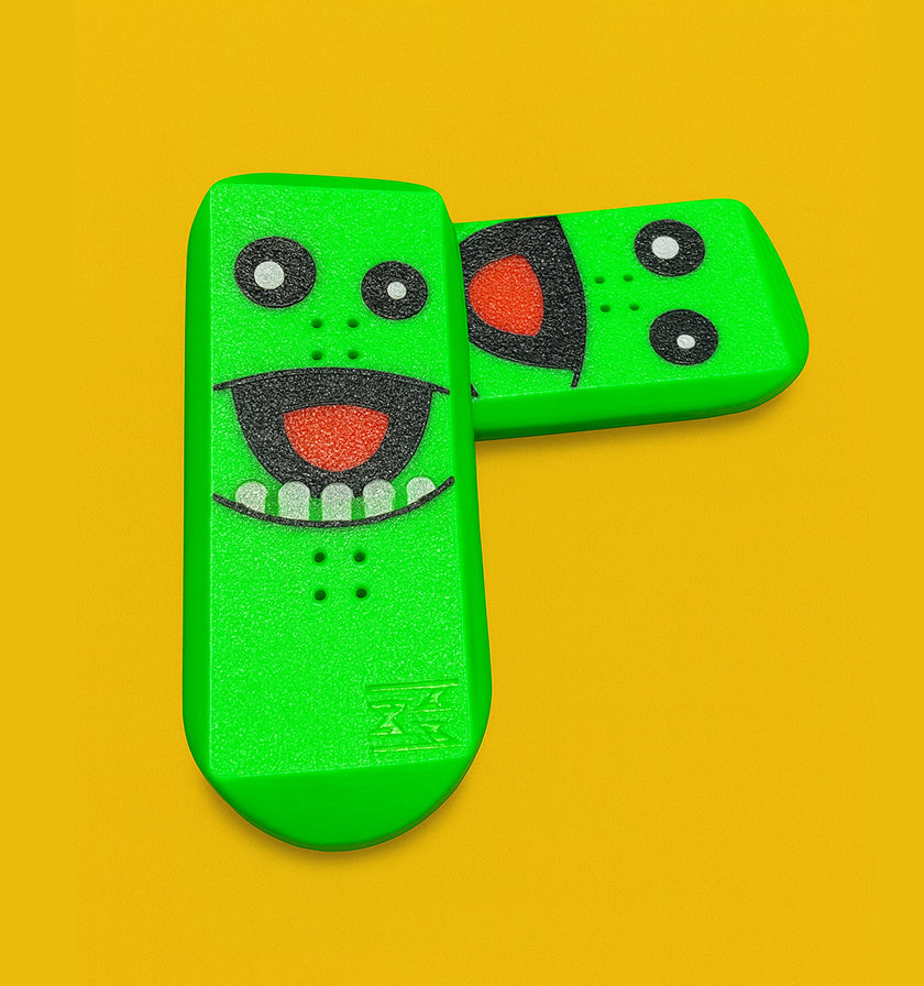 Orjinal KickFlip Kaykay Stres Gülen Yüz Oyuncakları