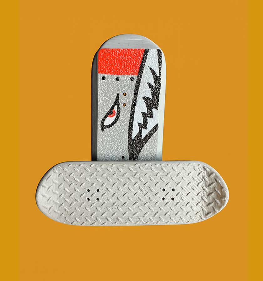 Orjinal KickFlip Kaykay U.S Army Shark Stres Oyuncakları