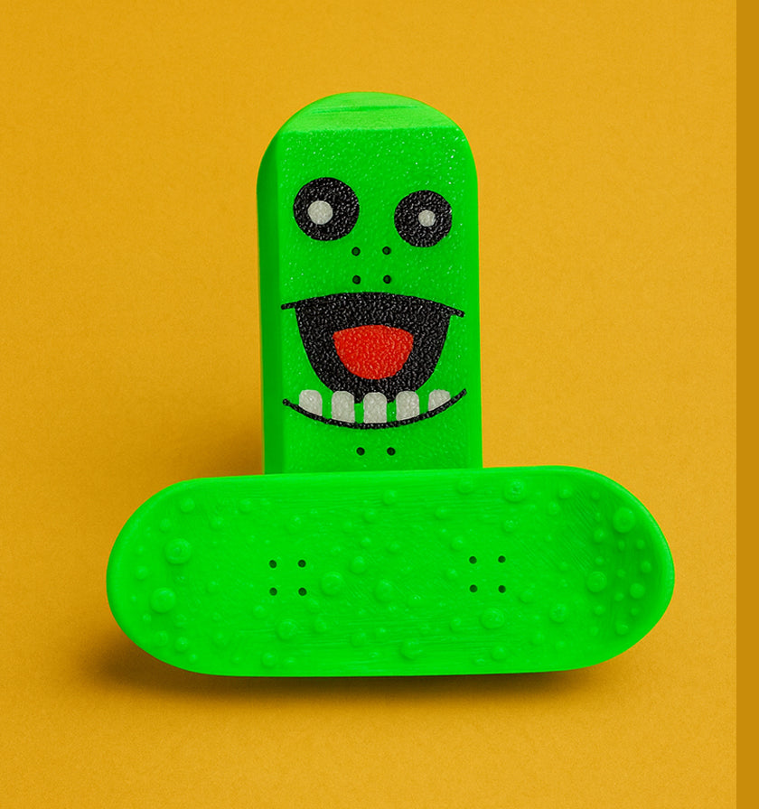 Orjinal KickFlip Kaykay Stres Gülen Yüz Oyuncakları