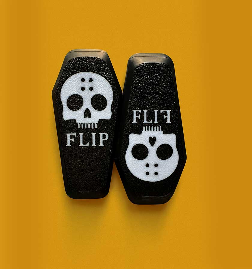 Orjinal KickFlip Kaykay Stres Kuru Kafa(Tabut)  Oyuncakları