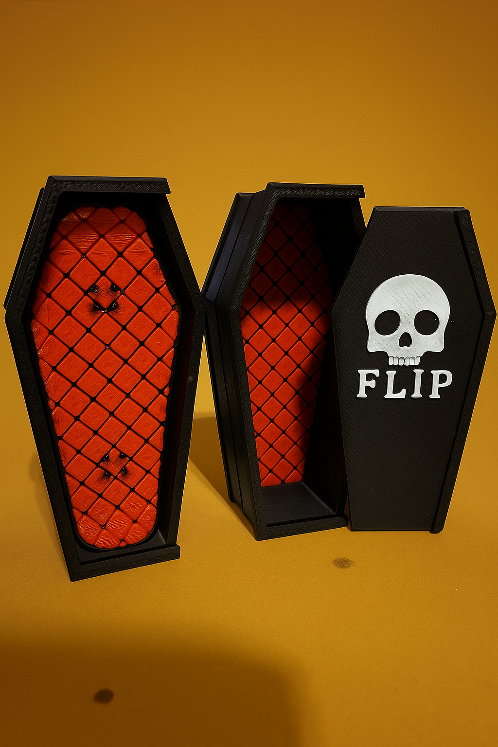 Orjinal KickFlip Kaykay Stres Kuru Kafa(Tabut)  Oyuncakları