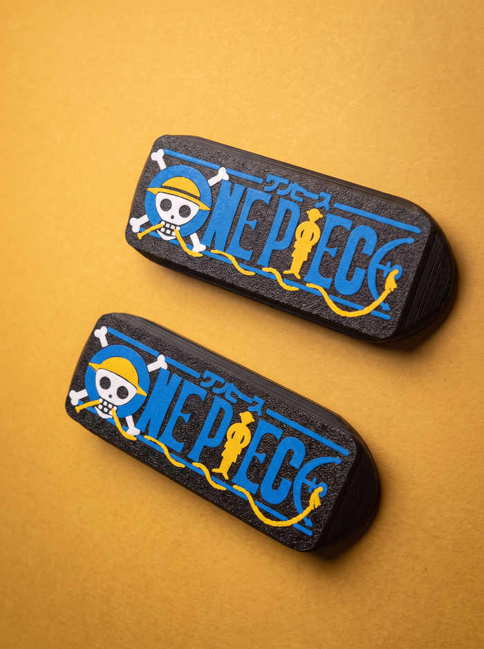 One Piece manyetik KickFlip — iki parça desenli yüzler